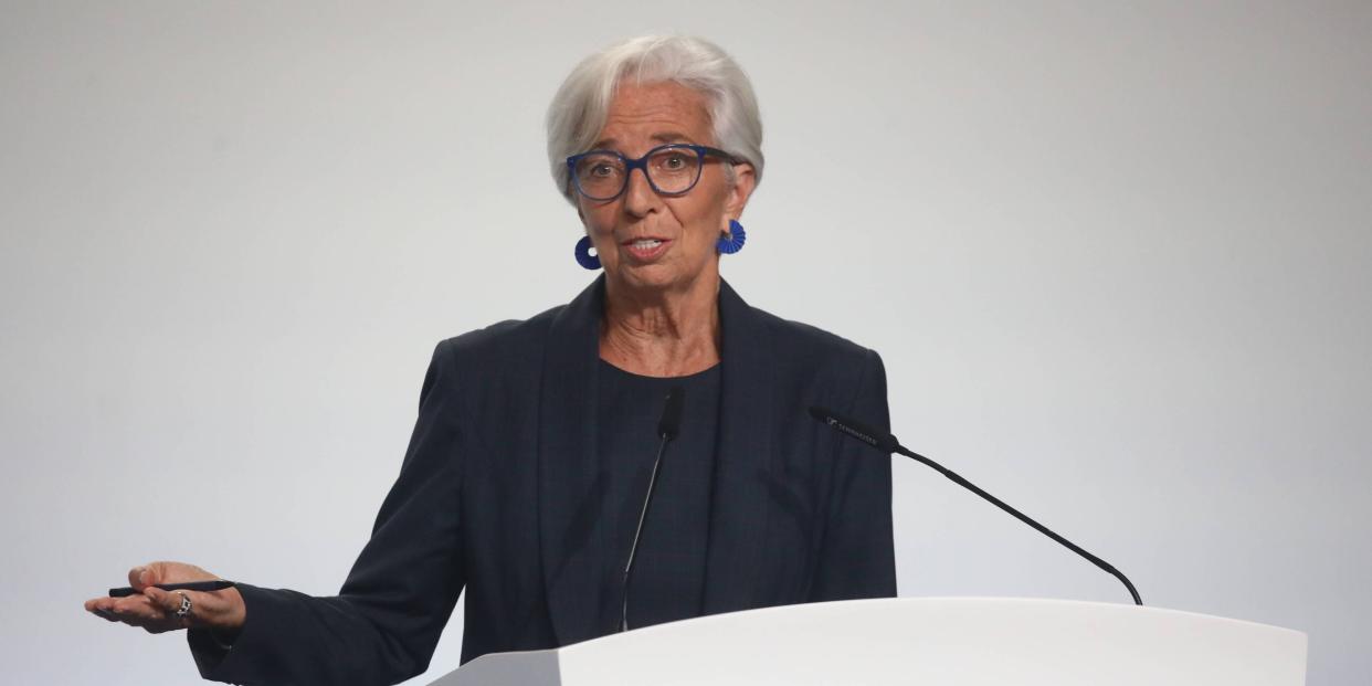 EZB-Präsidentin Christine Lagarde.<span class="copyright">IMAGO/ANE Edition</span>