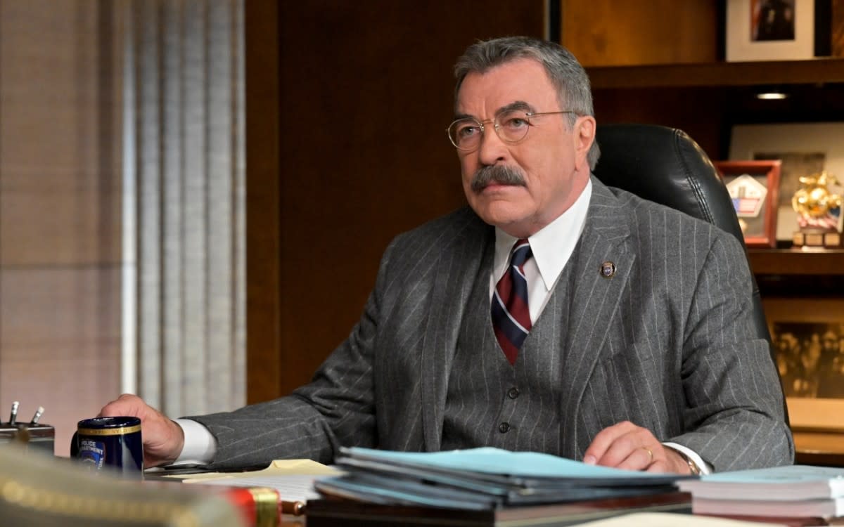 Tom Selleck as Frank Reagan in "Blue Bloods"<p>John Paul Filo/CBS</p>