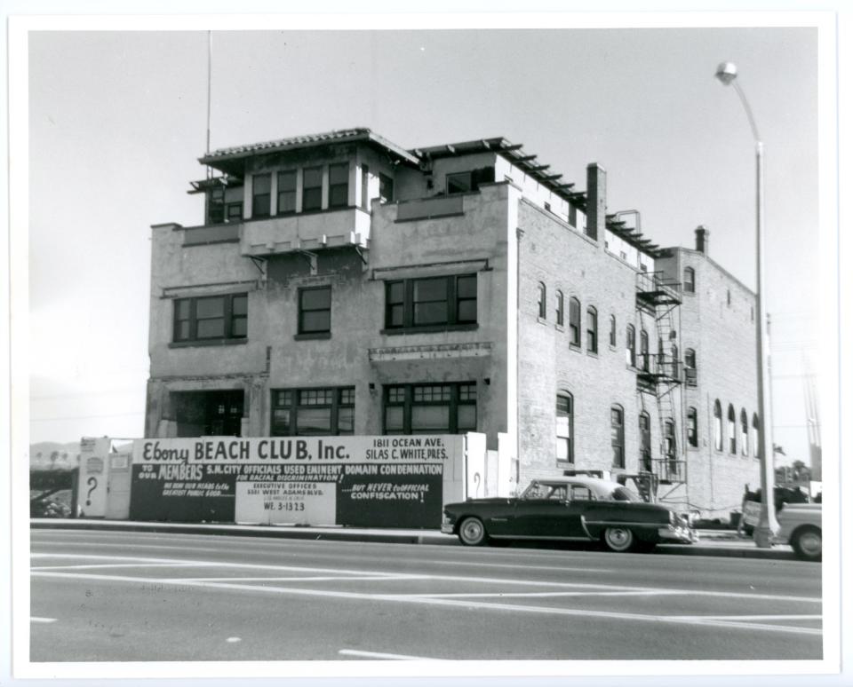 The Ebony Beach Club Building