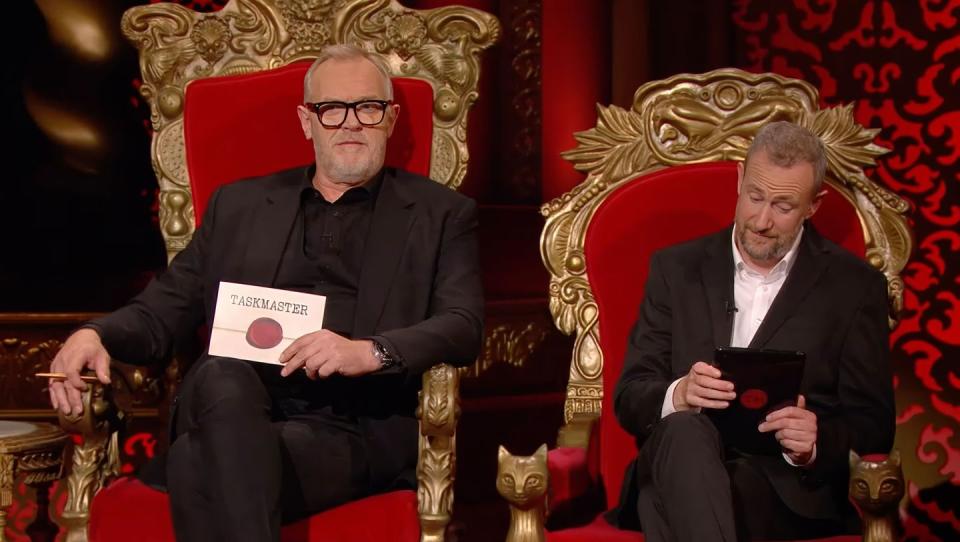 greg davies and alex horne on taskmaster season 17