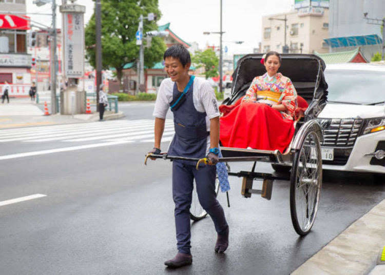 也可以自己報景點請人力車夫帶你去