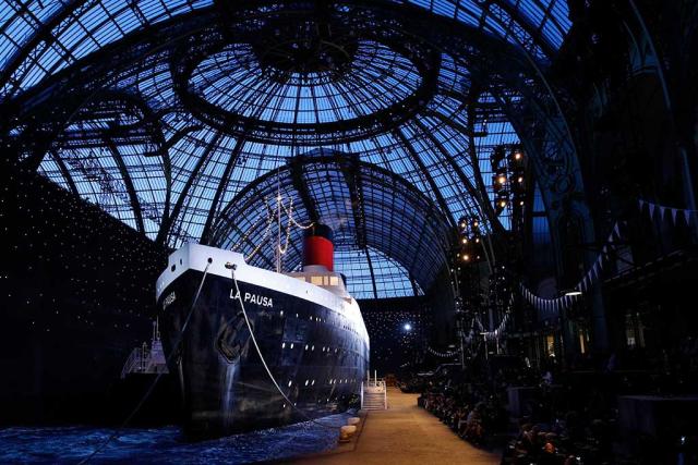 Chanel Pushes the Boat Out With a Titanic Show Set & This New Take on the  'Ugly' Shoe Trend