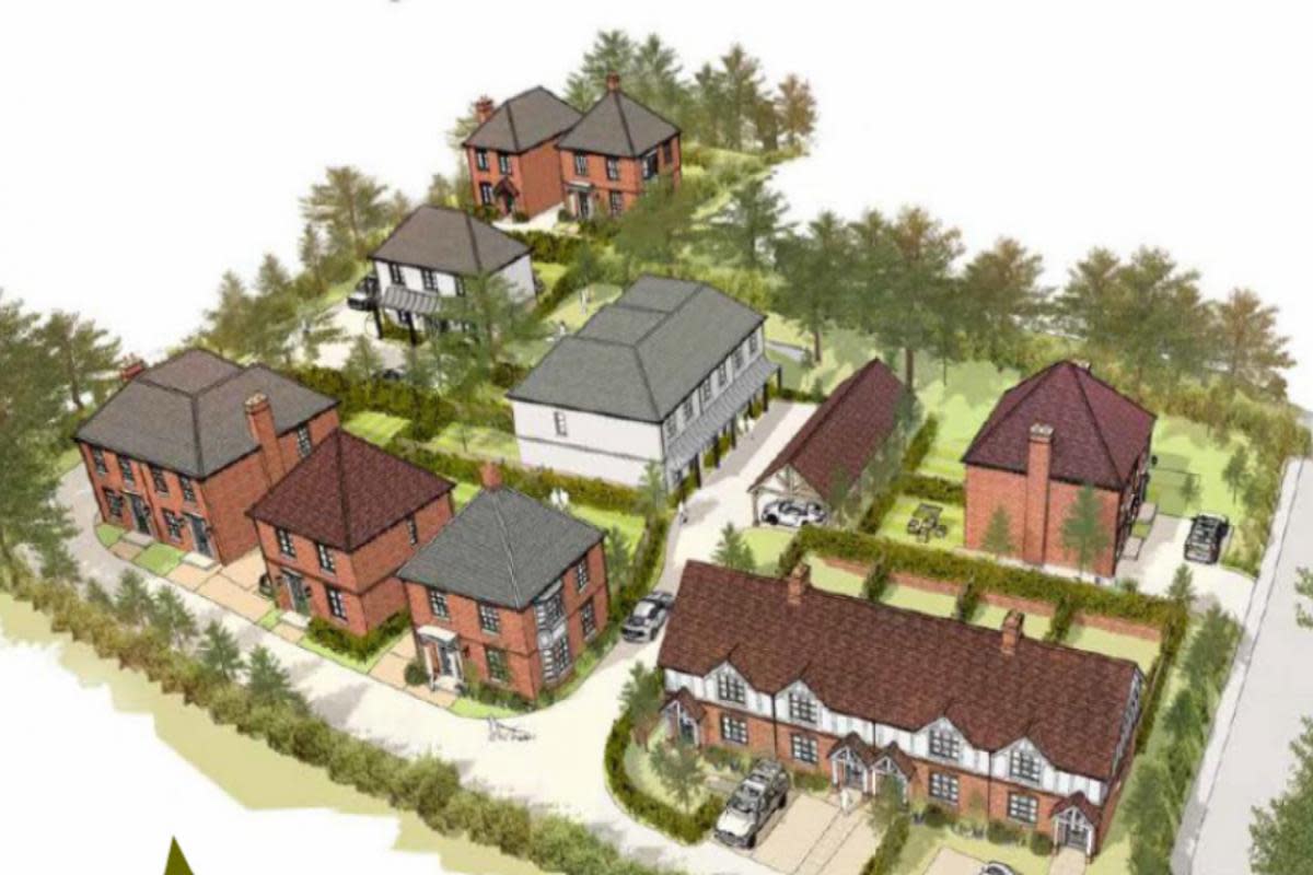 Goldcrest Custom Homes plans to use the former Fenwick Hospital site in Lyndhurst for housing <i>(Image: ARC Architecture Ltd)</i>