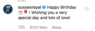 The Duke and Duchess of Sussex's birthday wish to Prince George has been slated online. Photo: Instagram/Kensington Palace