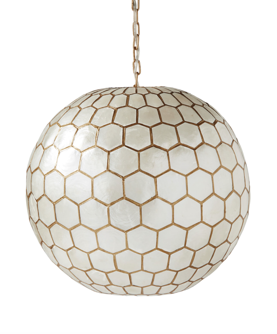 Capiz Shell Pendant Light