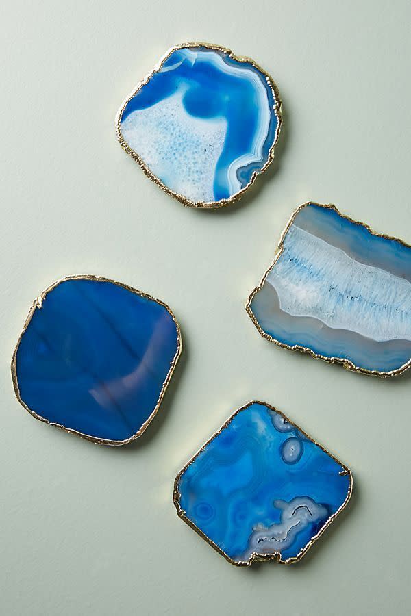 5) Agate Coasters