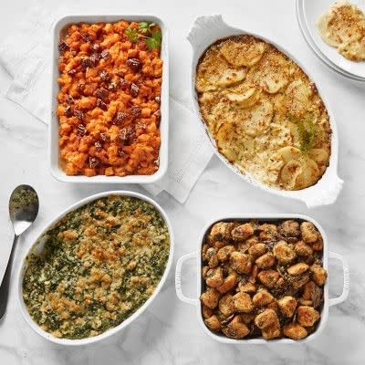 7) Complete Thanksgiving Sides Bundle Set of 4