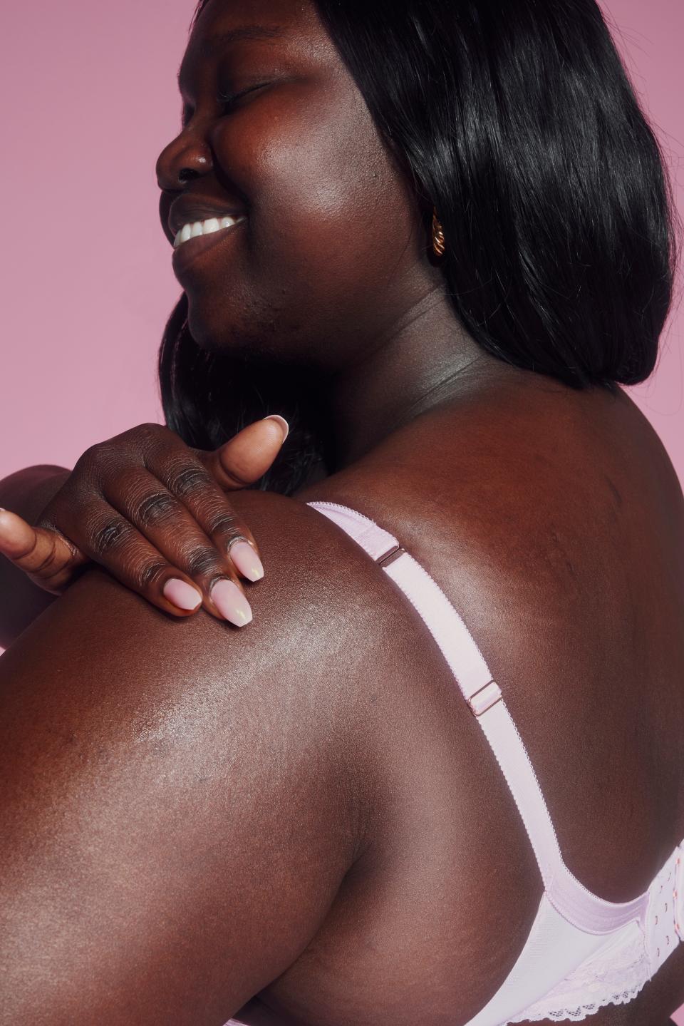 Roseline Lawrence stars in a campaign for Glow Recipe.