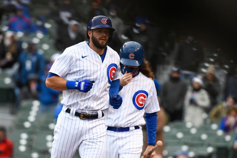 MLB: Cincinnati Reds at Chicago Cubs