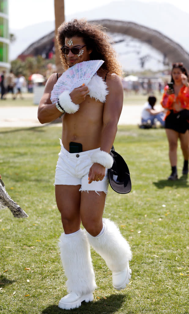 Coachella’s Furry Boot Moments