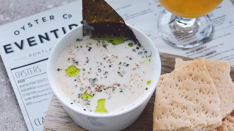 Clam chowder, Eventide Oyster Co.
