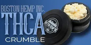 THCa Crumble Extract is an innovative, meticulously crafted concentrate, offered exclusively by Boston Hemp.