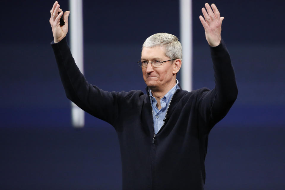 <a href="http://www.huffingtonpost.com/2015/03/27/tim-cook-indiana-law_n_6957128.html?utm_hp_ref=politics&ir=Politics" target="_blank">Apple CEO Tim Cook</a> tweeted: "Apple is open for everyone. We are deeply disappointed in Indiana's new law and calling on Arkansas Gov. to veto the similar #HB1228."