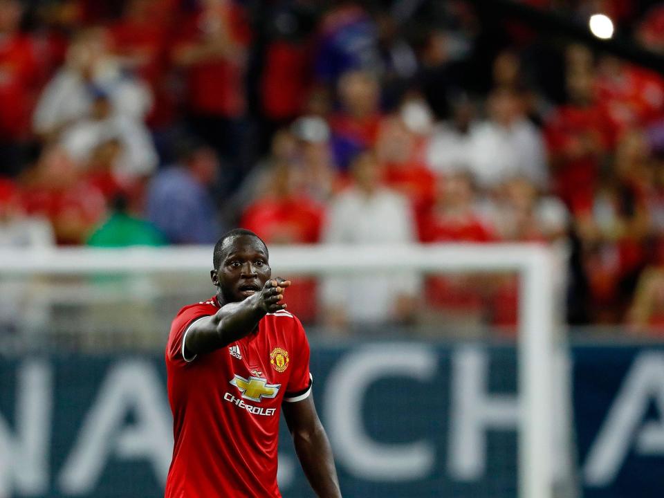 Romelu Lukaku joined United for £75m earlier this month: Getty