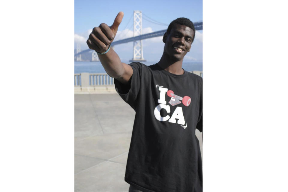 This undated photo provided by Ryan Wilson shows Tyre Nichols, who had a passion for photography and was described by friends as joyful and lovable. Nichols was fatally beaten by police during a traffic stop in Memphis, Tenn., on Jan. 7, 2023. (Courtesy of Ryan Wilson)