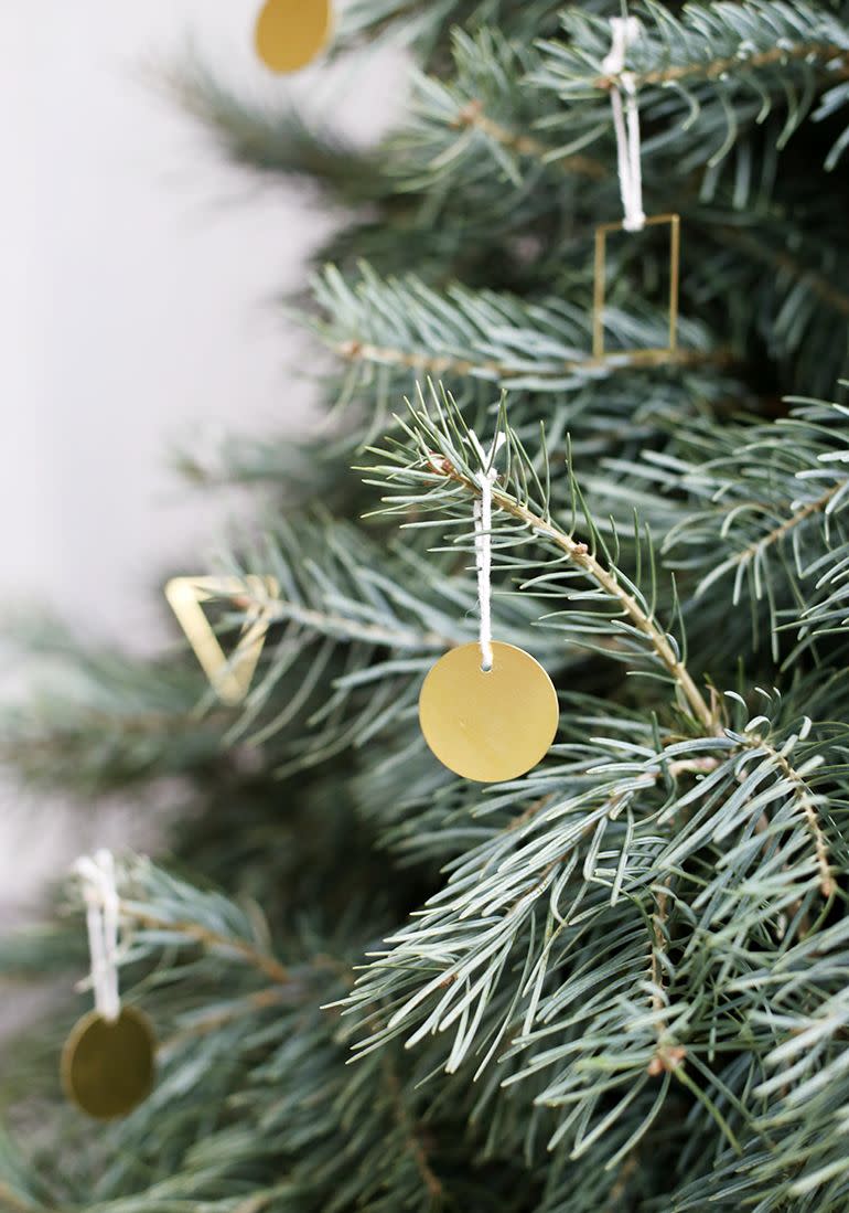 brass ornaments christmas ornaments