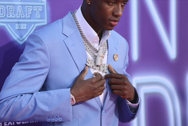 Sauce Gardner's jewelry should make him top pick in NFL Draft