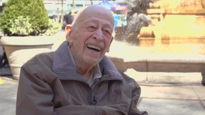 Eighty-nine-year-old New Yorker Bob Holzman is ready for dance parties to come back to Bryant Park.