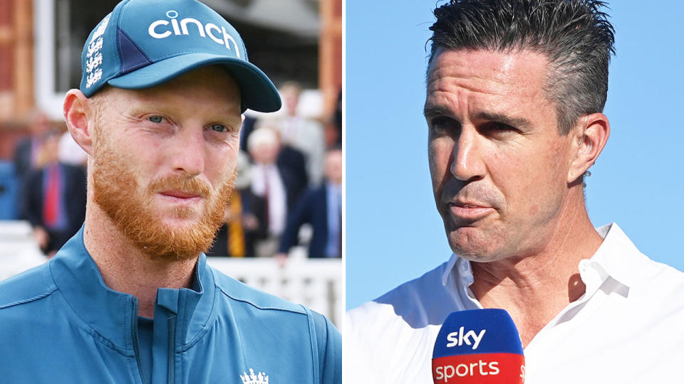Kevin Pietersen has told Ben Stokes' England side they need to back up their talk in the Ashes series. Pic: Getty