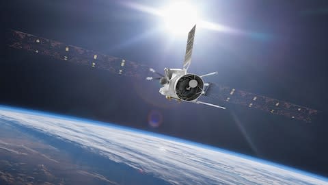 After launch, BepiColombo will return to Earth two years later to make a gravity-assist flyby - Credit: ESA/ATG medialab