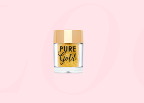 pure gold glitter pot