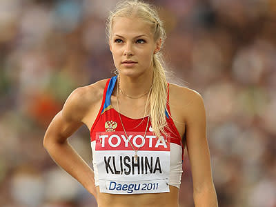 For Darya Klishina, it's a short jump from being a track and field athlete to looking amazing around and about.
