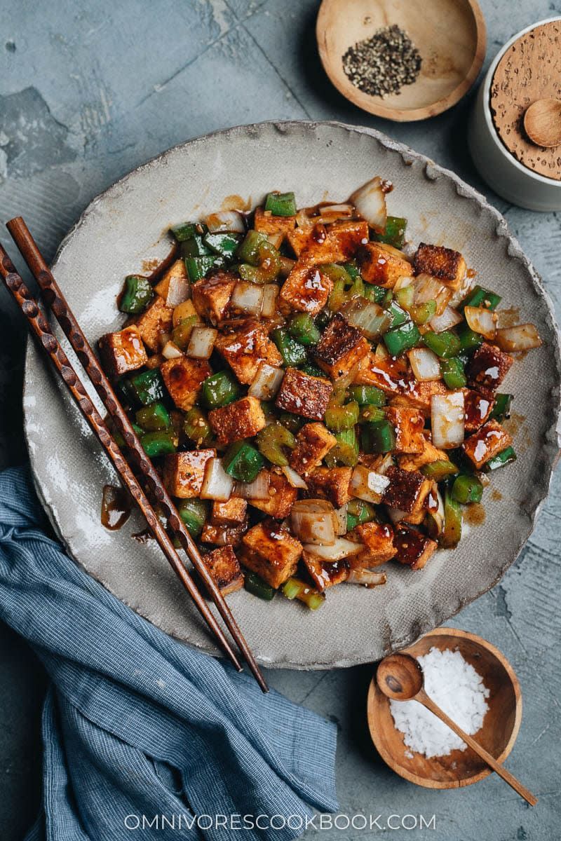 Black Pepper Tofu