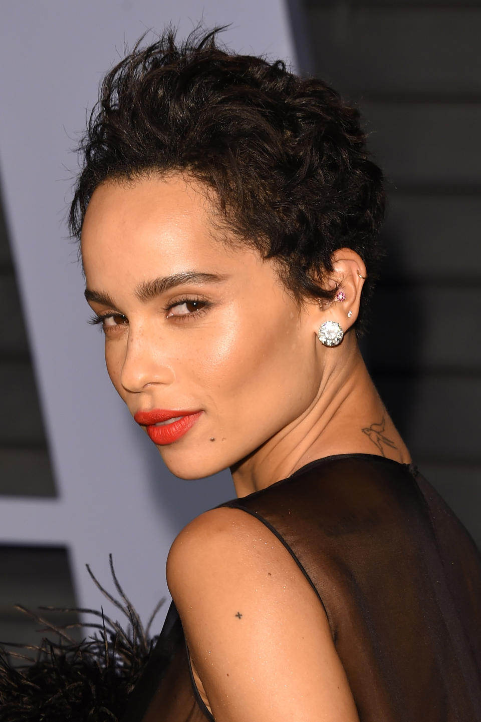 curly cuts Zoë Kravitz