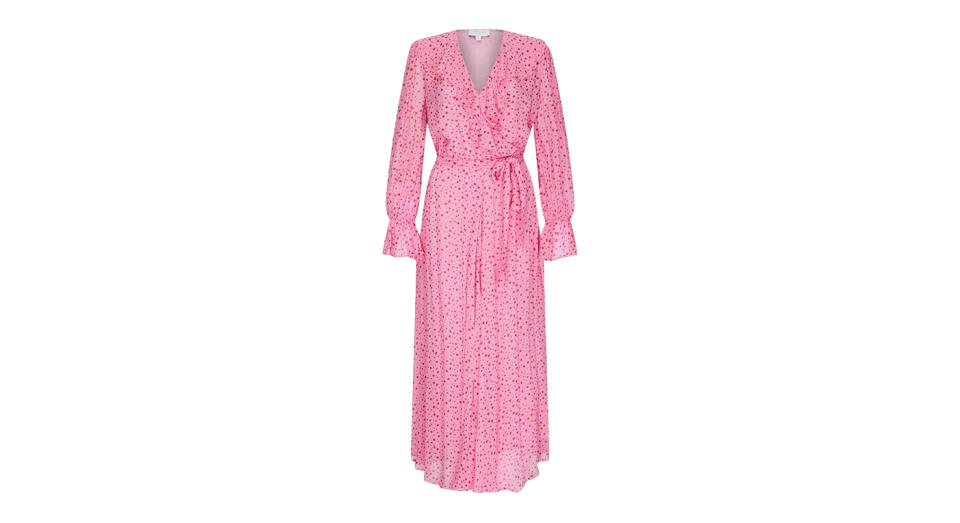 SU Dress Lainey Heart Pink