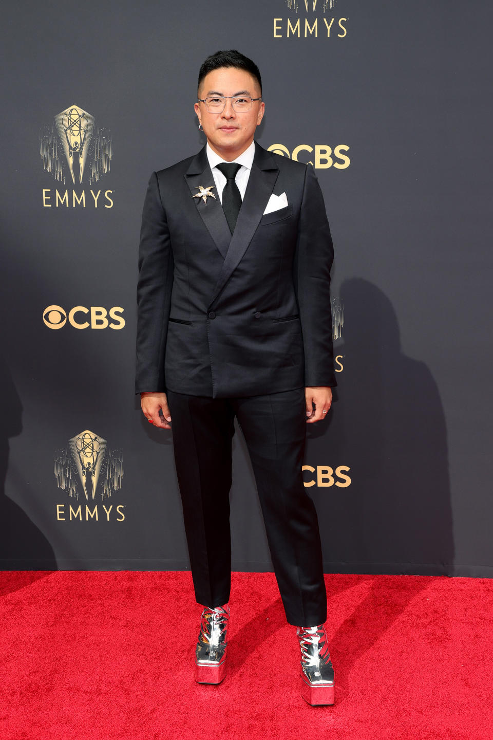 Bowen Yang Emmys 2021 (Rich Fury / Getty Images)