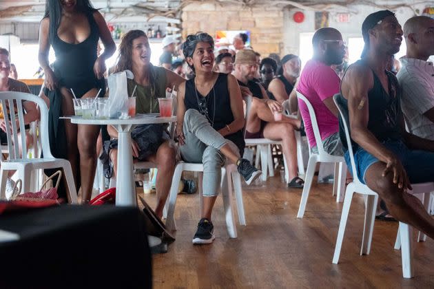 People watching the Mx Juneteenth pageant at The Ice Palace. (Photo: )