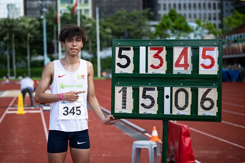 （相片由香港田徑總會提供）