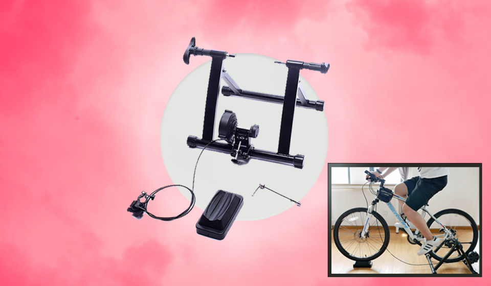 Get in gear: Amazon's No. 1 bestselling bike trainer stand is just $35 (was $55) (Photos: Amazon)