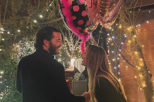 <p>Kaley Cuoco/Instagram</p> Kaley Cuoco and Tom Pelphrey