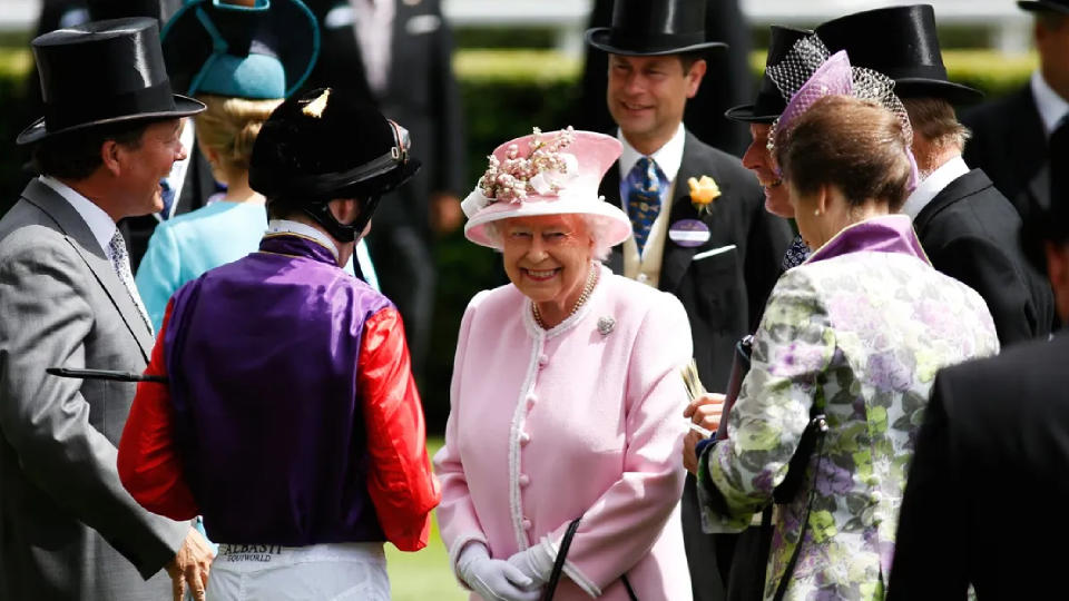 Queen Elizabeth at Royal Ascot in June 2016