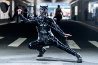 Gewagter Fetisch-Look: Catwoman aus "Batman". (Bild: Roy Rochlin/Getty Images)