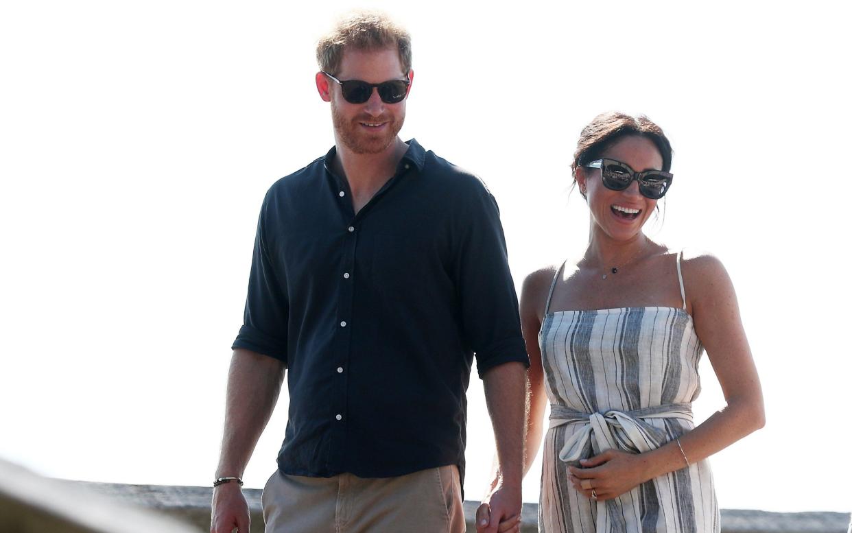 The Duke and Duchess of Sussex on their official 16-day Autumn tour visiting cities in Australia, Fiji, Tonga and New Zealand - Chris Hyde/Getty Images AsiaPac 