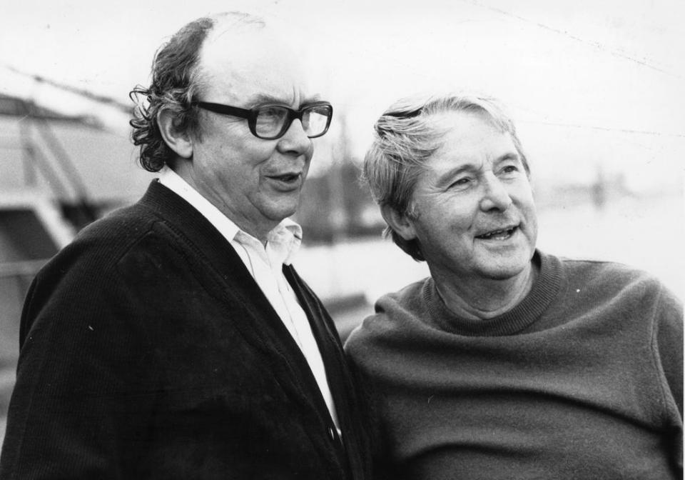 Morecambe and Wise in 1980 (Getty Images)