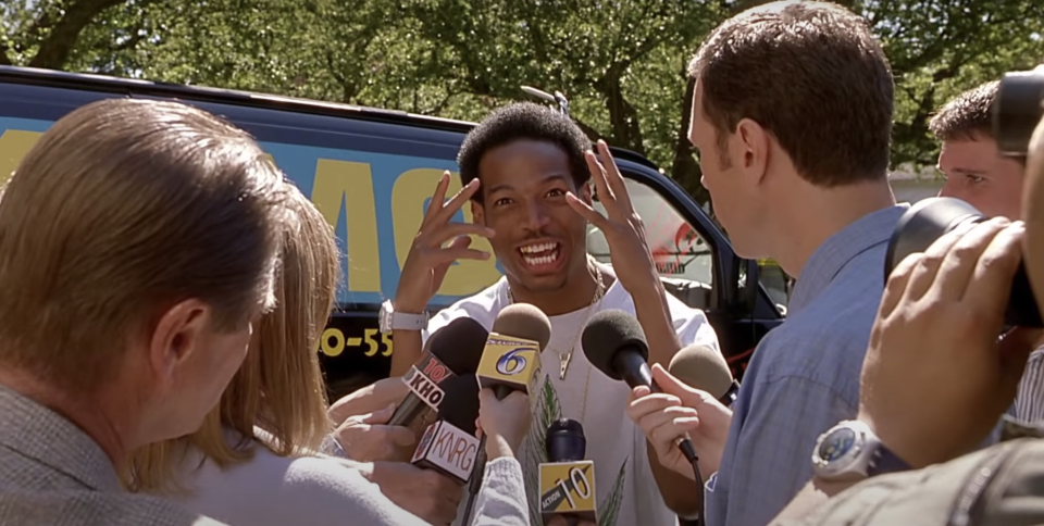 Marlon Wayans in Scary Movie. (Dimension)