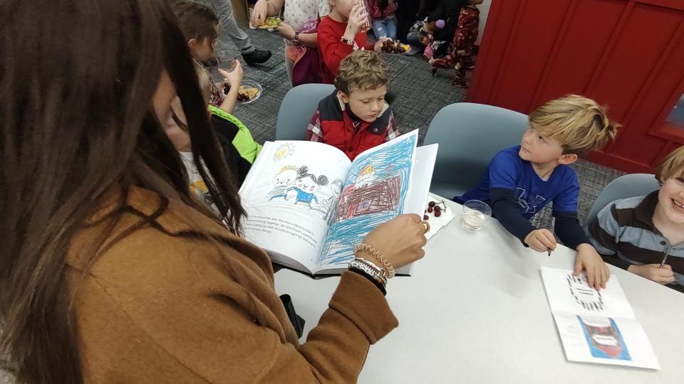 A recent collaboration between Herrick District Library, local schools and the NEA Big Read Lakeshore has resulted in several new books on Herrick’s shelves — written by local students.