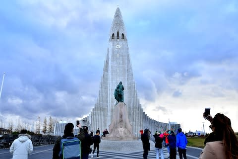 There are concerns Reykjavik is being overwhelmed by tourists - Credit: Getty