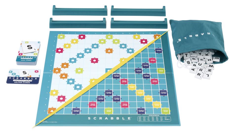 The double-sided board will also include the Classic version of the game. - Courtesy Mattel