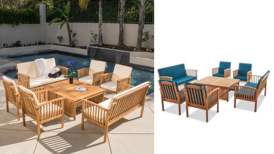 Nothing will help you feel as confident in welcoming guests to your yard once more quite like a stunning patio set.