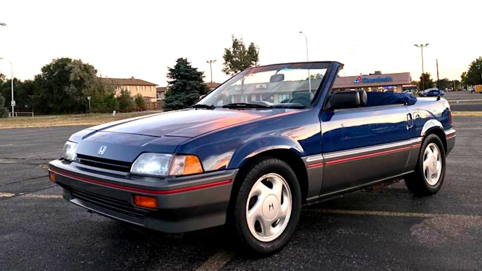 This Rare Honda CRX Convertible Deserves Some TLC, and It's for Sale photo