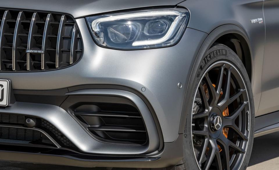 View Photos of the Refreshed 2020 Mercedes-AMG GLC63 SUV and Coupe