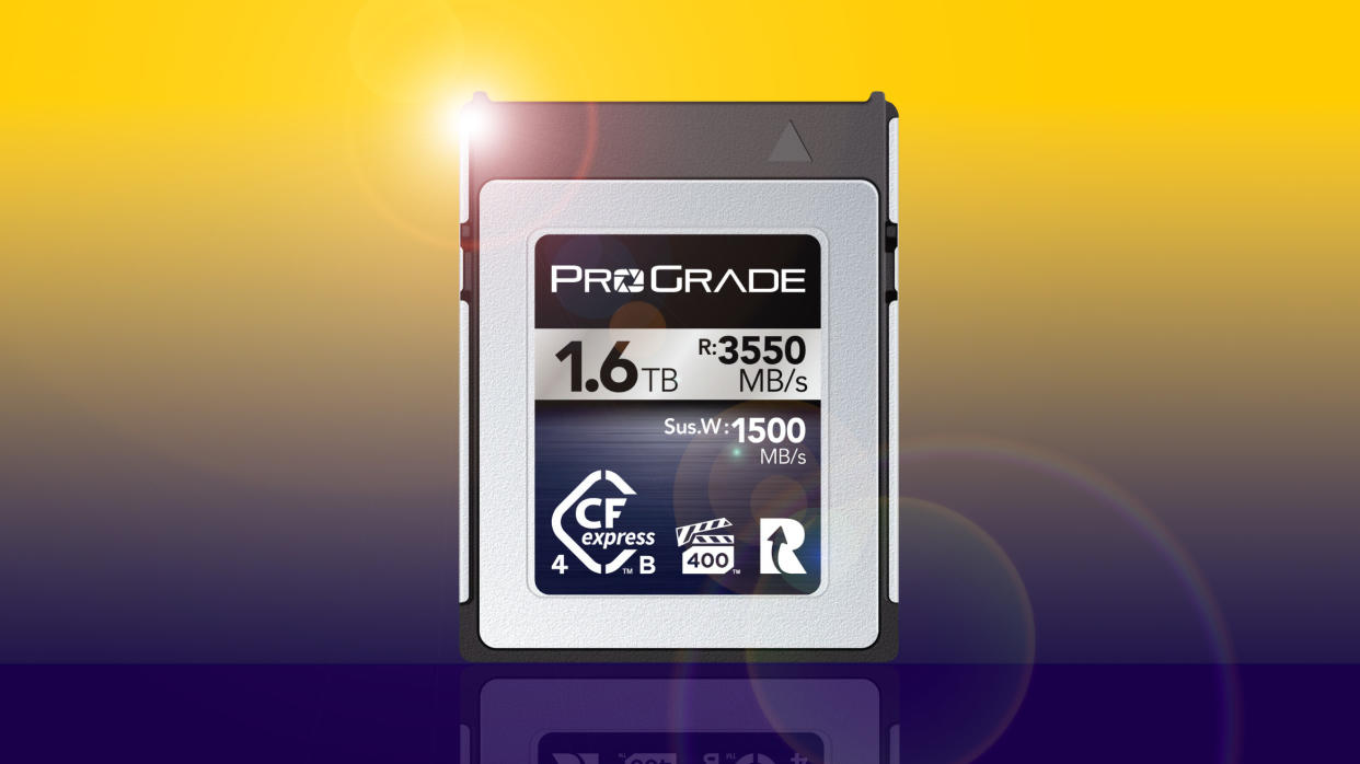  ProGrade Digital 1.6TB CFexpress 4.0 Type B Iridium Memory Card. 