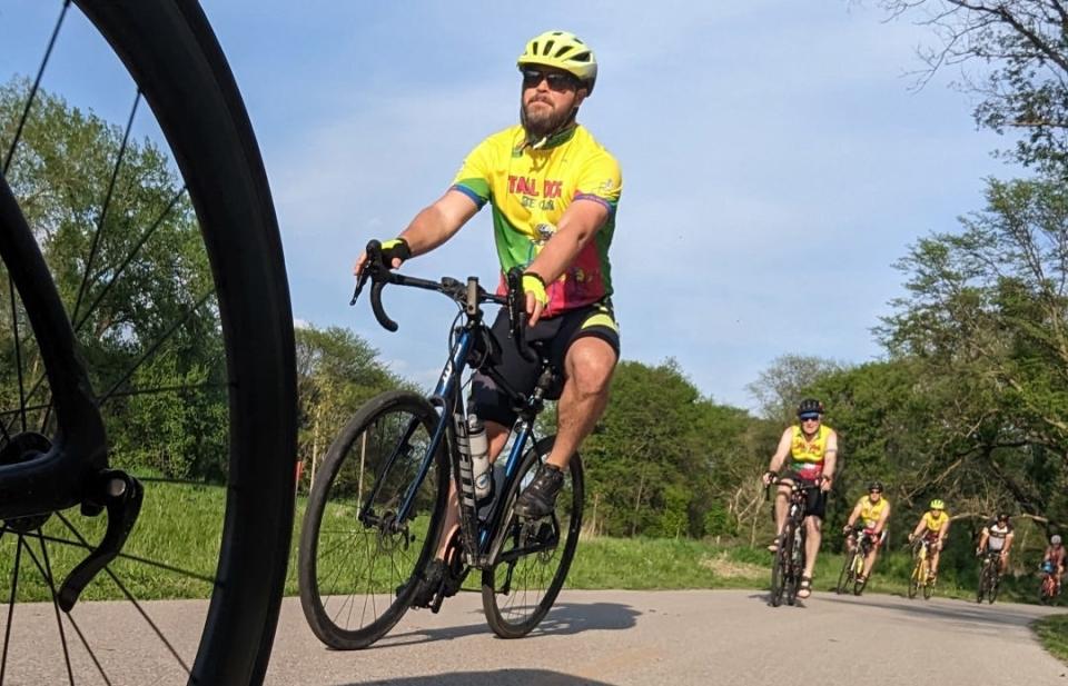 New Iowa Bicycle Coalition Executive Director Luke Hoffman