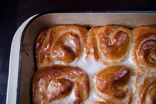 Orange Scented Olive Oil Sticky Buns