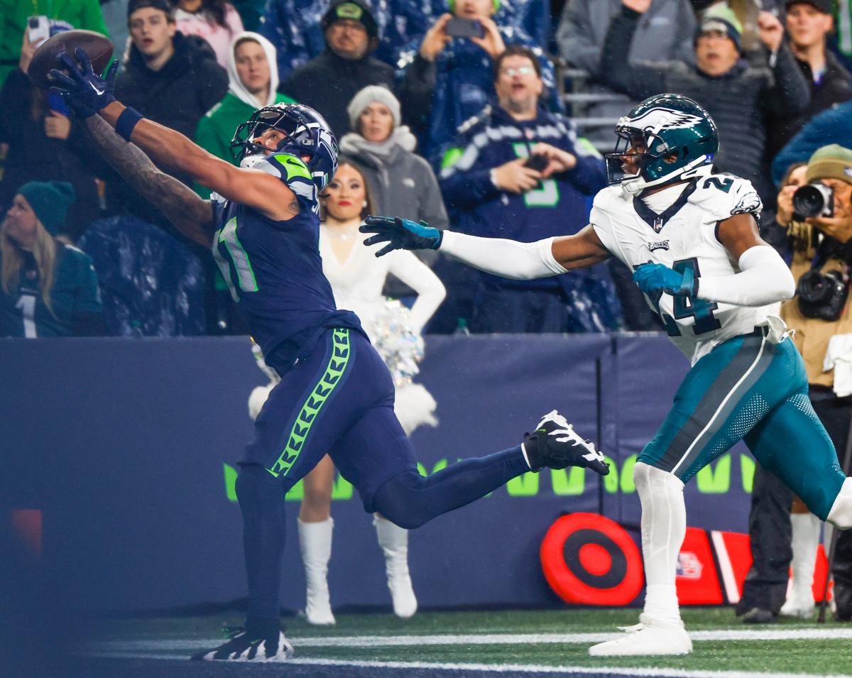 Warum Jaxon Smith-Njigbas spielentscheidender Touchdown für die Seahawks Marvin Harrison Jr. „bekannt vorkam“