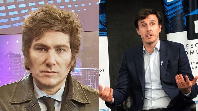 Javier Milei explotó contra Roberto García Moritán: “Es un chanta y un mentiroso”